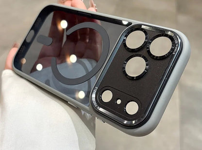 Transparent MagSafe Case with Plating Camera Protection for iPhone 17 /pro/Pro Max / iPhone Air