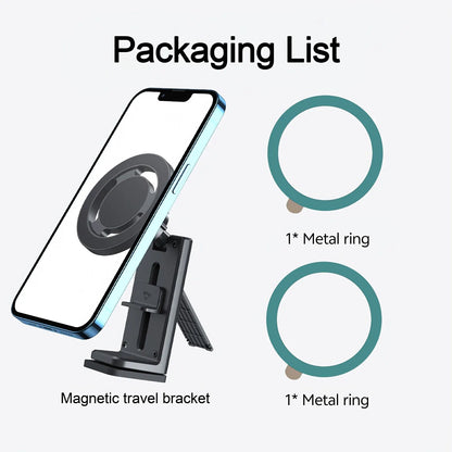 Magnetic Cell Phone Holder  Airplane Travel Essentials Phone Holder  Desktop Cell Phone Holder Tray Table Universal Phone Holder