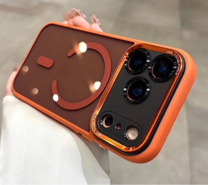 Transparent MagSafe Case with Plating Camera Protection for iPhone 17 /pro/Pro Max / iPhone Air