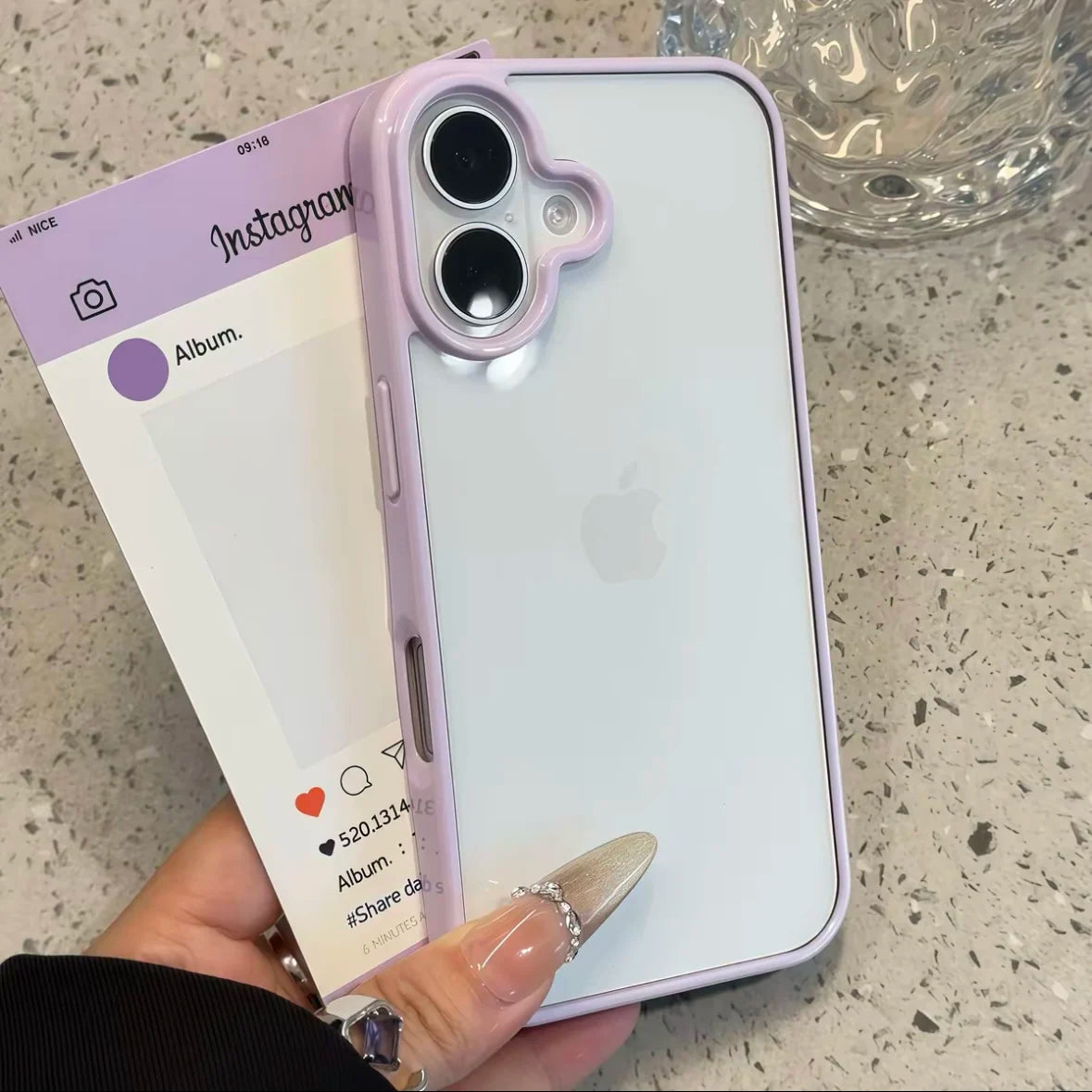 Luxury Clear Candy Color Case for iPhone 11–16 Pro Max | Shockproof Bumper Protective Cover