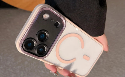 Transparent MagSafe Case with Plating Camera Protection for iPhone 17 /pro/Pro Max / iPhone Air