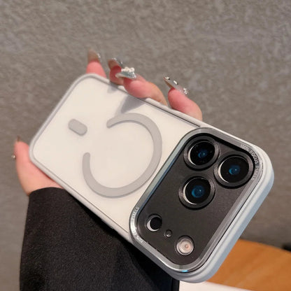 Transparent MagSafe Case with Plating Camera Protection for iPhone 17 /pro/Pro Max / iPhone Air