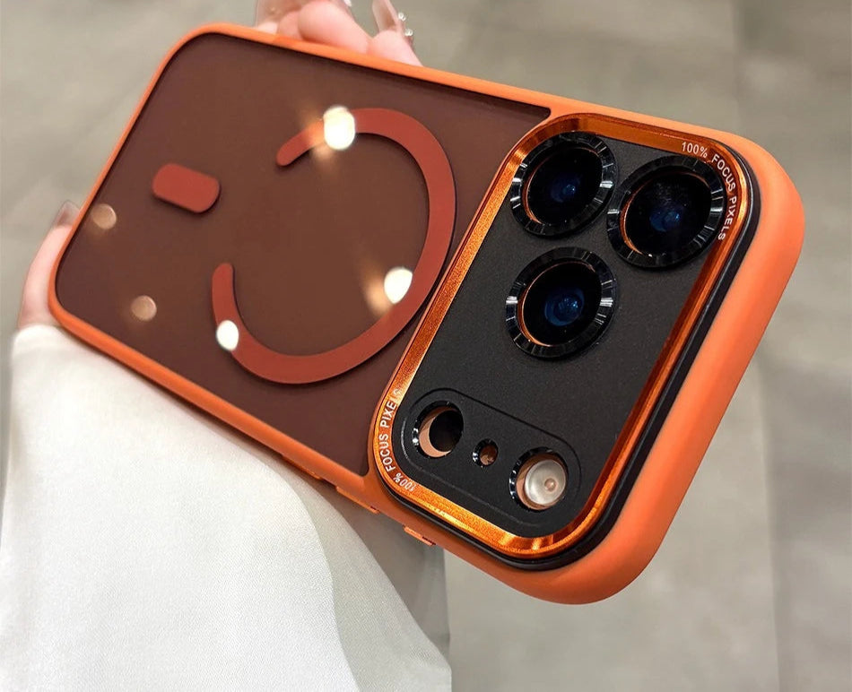 Transparent MagSafe Case with Plating Camera Protection for iPhone 17 /pro/Pro Max / iPhone Air