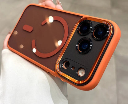 Transparent MagSafe Case with Plating Camera Protection for iPhone 17 /pro/Pro Max / iPhone Air