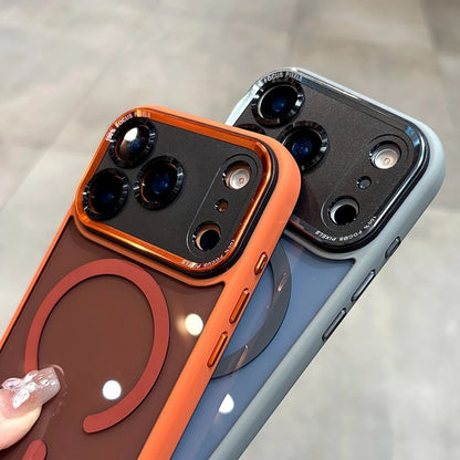 Transparent MagSafe Case with Plating Camera Protection for iPhone 17 /pro/Pro Max / iPhone Air