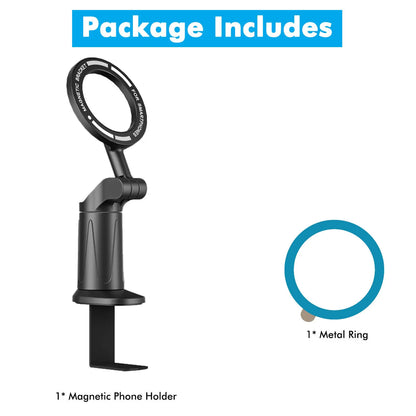 Magnetic Cell Phone Holder  Airplane Travel Essentials Phone Holder  Desktop Cell Phone Holder Tray Table Universal Phone Holder